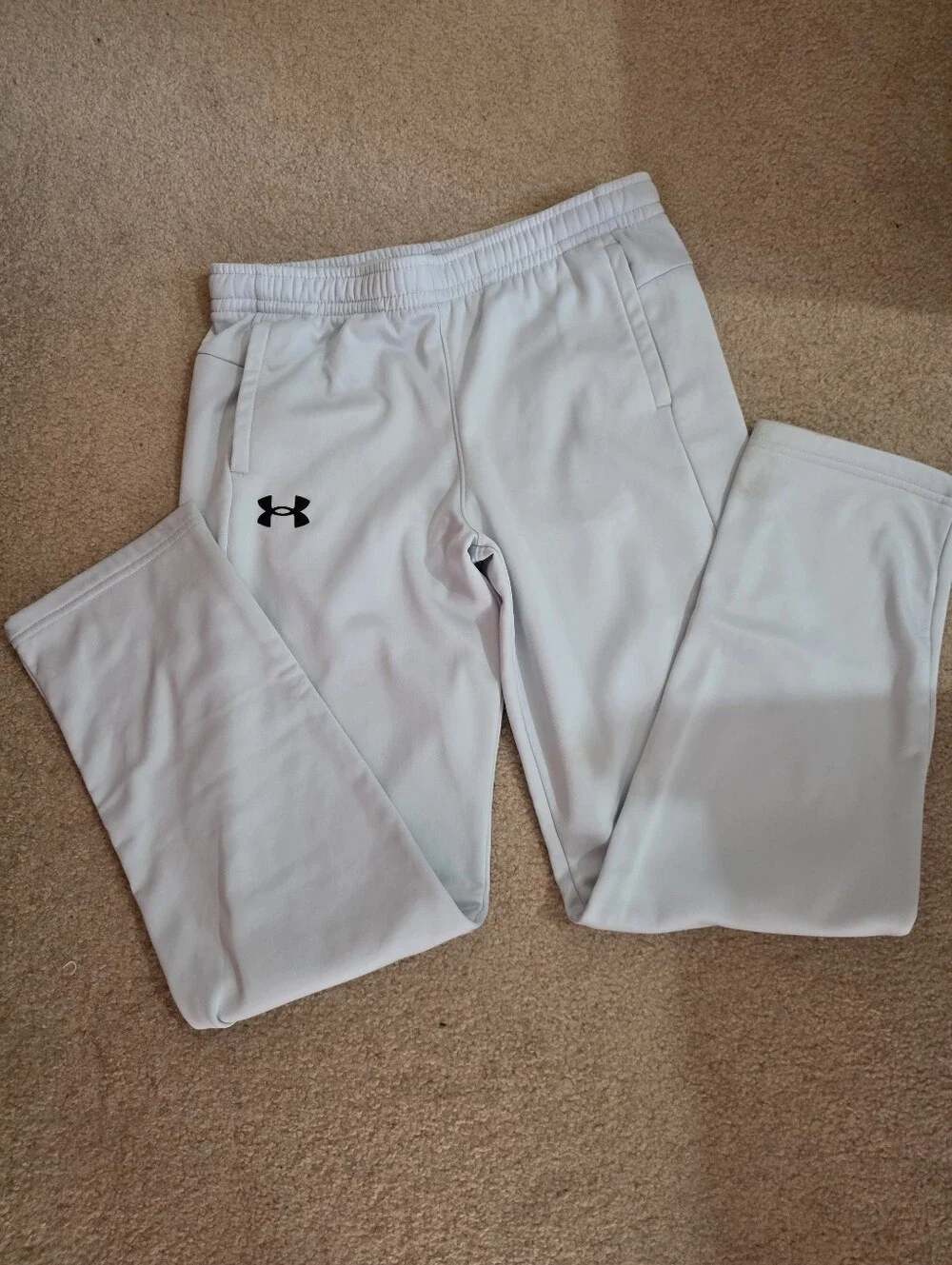 Under Armour Youth Light Gray(blue White) Set XL